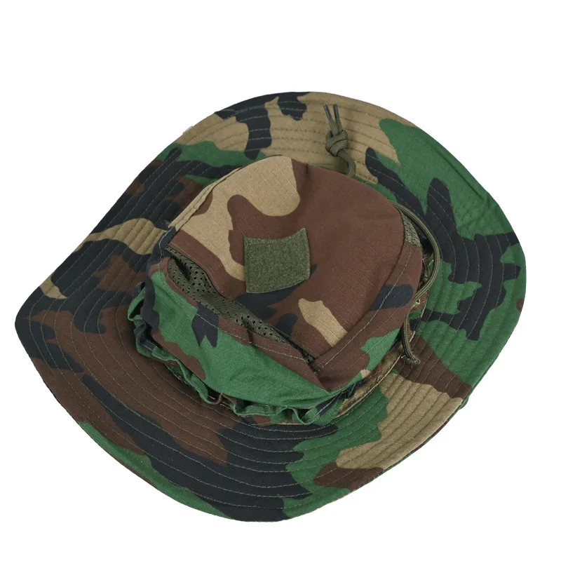 

Tactical Camouflage Bucket Hat Boonie Hats Multicam Summer Cap Hunting Hiking Outdoor Fishing Camo Caps for Men
