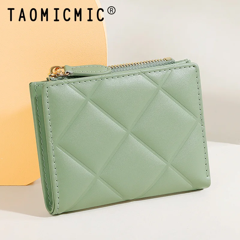 

Ladies' luxury wallet,coin wallet,leather zipper coin purse for women,multi-slot card case,carteras de mujer,portefeuilles femme