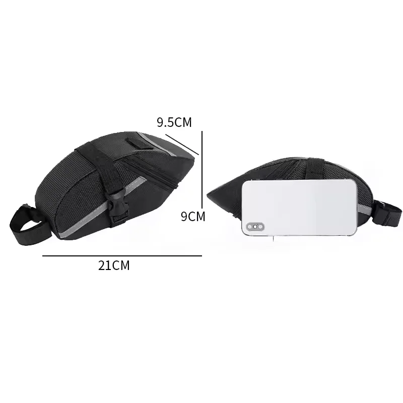 AliExpress Bicycle Saddle Bag Nylon Waterproof Mountain Road Bicycle Disglement Bag Universal Light Outdoor Riding Supplies Ail Storage Bag