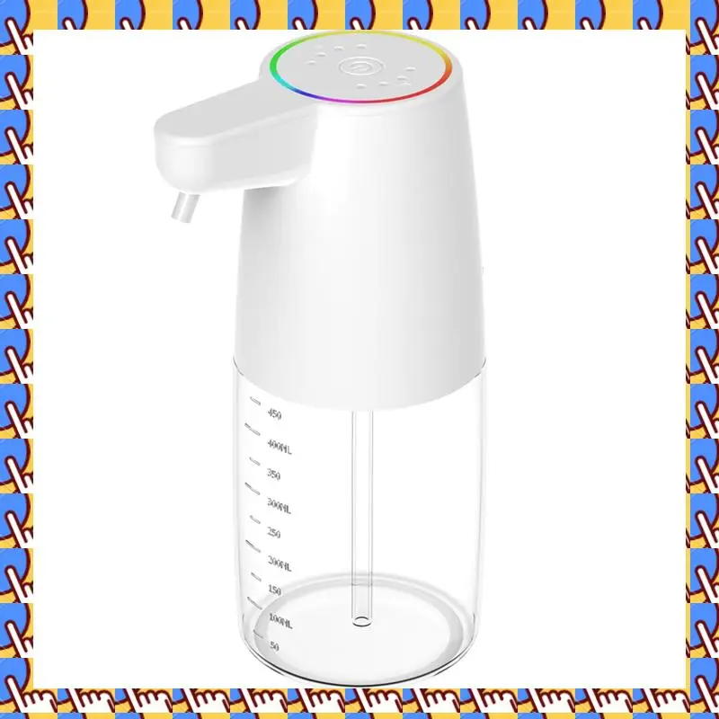 

A20M 450Ml Automatic Soap Dispenser Infrared Sensor Type-C Charging Touchless Smart Liquid Soap Dispenser