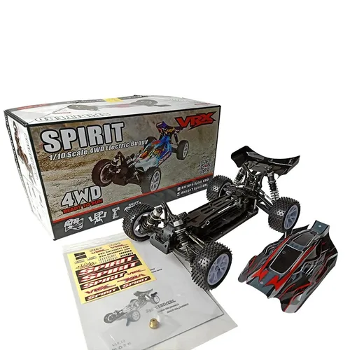 VRX RACING 전기 RC 버기 장난감, 4WD RH1017-K 키트, 14 세 이상 성인용, 전자 제품 없는 조립 키트, 1/10 체중계