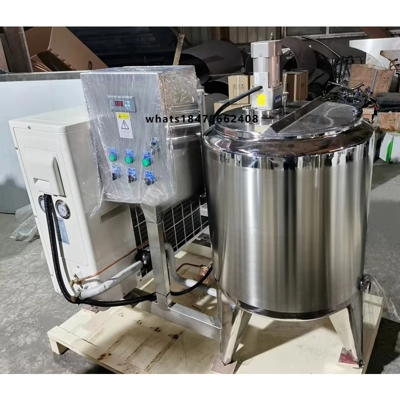 Good Price Stainless Steel 1000 Liter Milk Cooling tank 1000L Fresh Milk Receiving Storage tank 1000 l Cooler Tanks for Sale