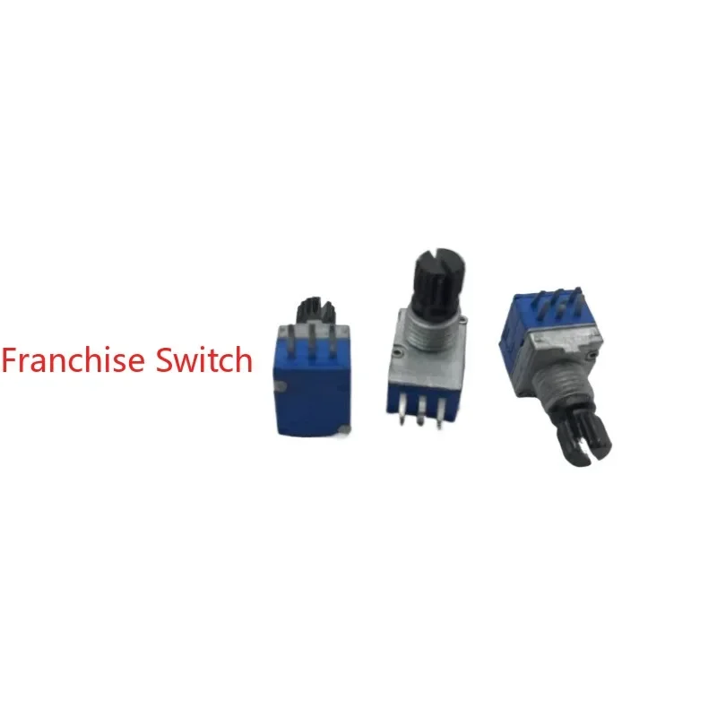 50PCS RK09 Duplex Precision Potentiometer B500K*2 Shaft Length 13MM Sawtooth