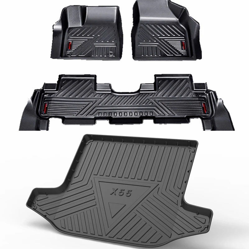 Use for Beijing BAIC X55 car carpet BAIC X55 car floor mats BAIC X55 trunk mats BAIC X55 waterproof pad BAIC X55 floor mats