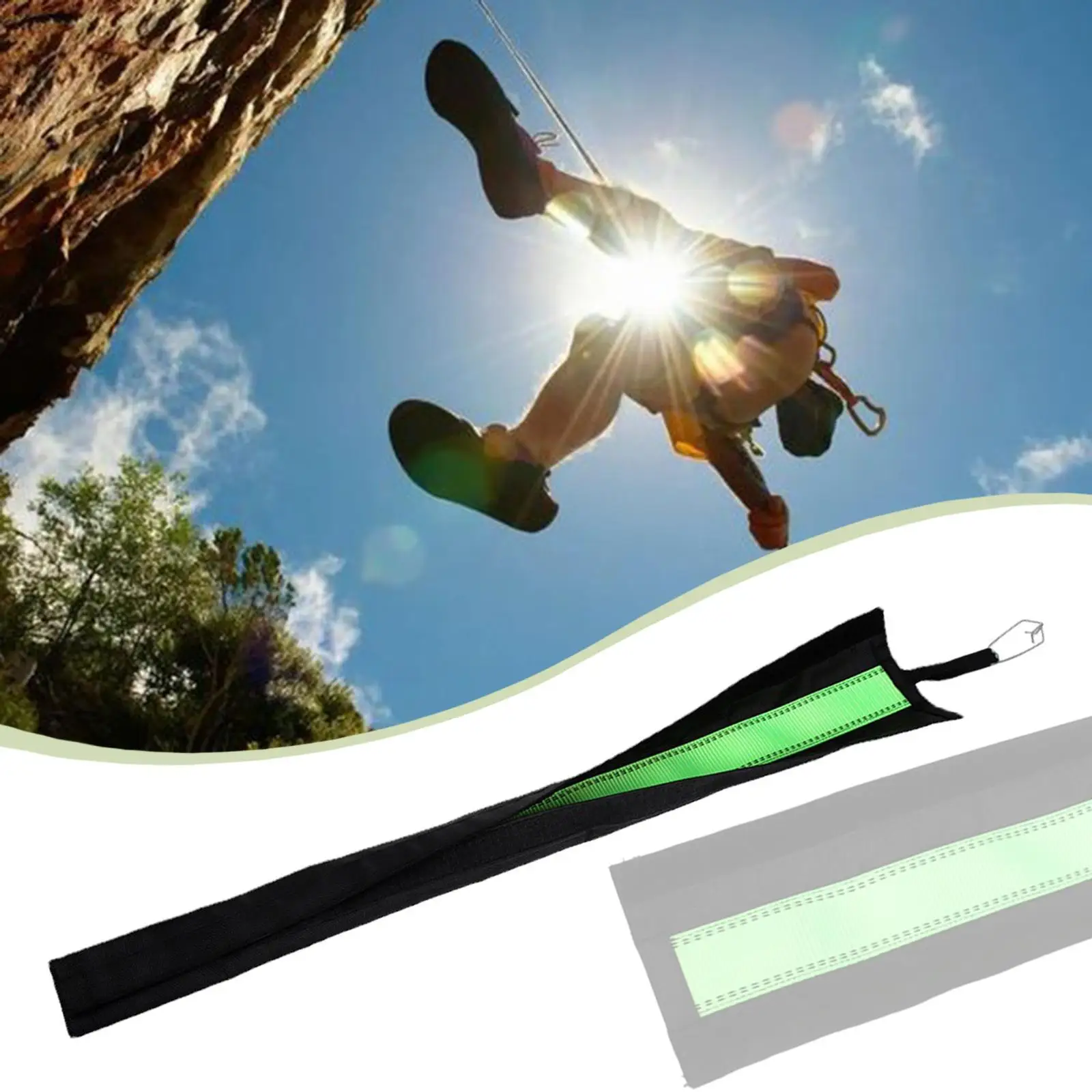 

Защитная пленка для альпинистской веревки, полиэстеровый рукав, высокопрочный износостойкий чехол для скалолазания на открытом воздухе