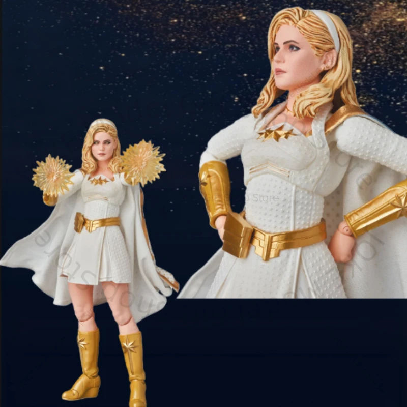 

Original Medicom MAFEX 187 MAFEX STARLIGHT Black Robed Inspection Team Anime Collection Figures Model Toys In Stock