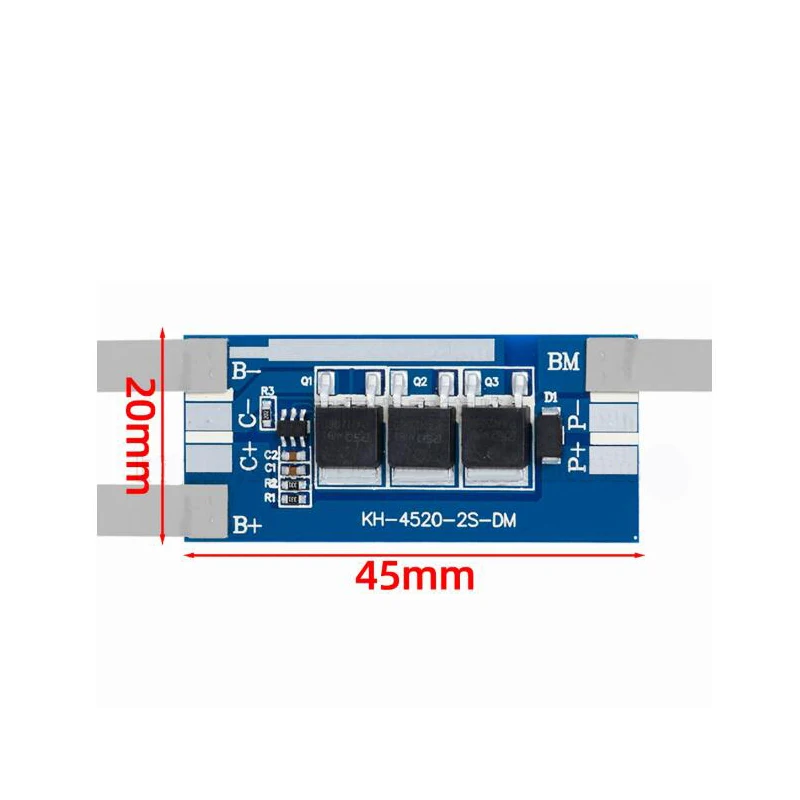 26650 26700 Lithium-Batterie 3,7V mit zwei MOS-Schutzplatinen, 26650 Lithium-Batterie 4,2V Schutzplatine mit 4A Stromstärke – Detail 2