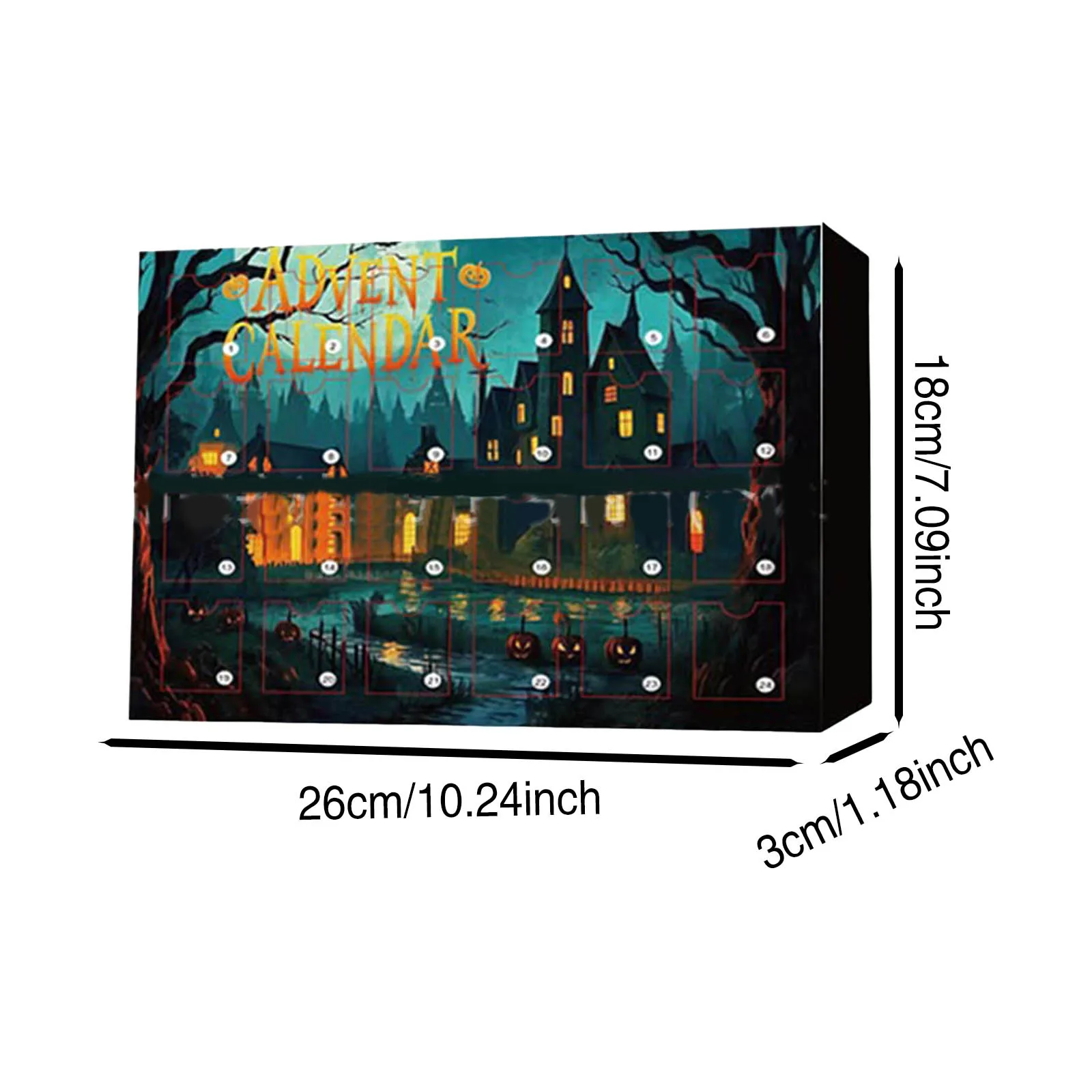 Stopwatch Clock Display Countdown Is Here. Calendar Box Halloween Night Gift Festival Decoration Reading Timer for Girls