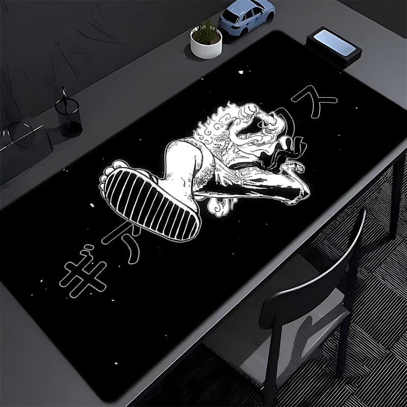 Tapis de souris Hot Sailor One Piece Luffy, grand tapis de bureau pour gamer, tapis de souris en caoutchouc pour ordinateur portable, tapis de souris gaming.
