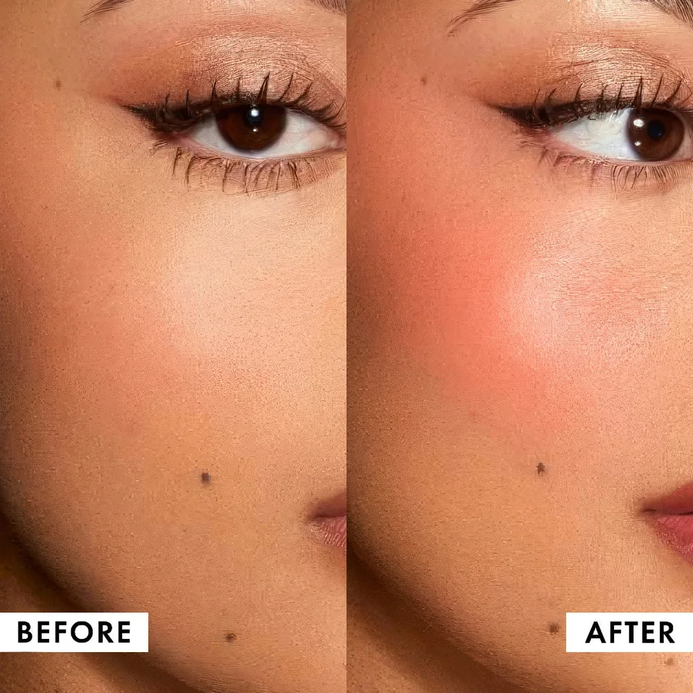 لوحة مكياج أحادية اللون أحمر الخدود غير اللامع لون الخد الطبيعي اشراق الوجه مقاوم للماء الوجه الكنتوري ماكياج أحمر الخدود مسحوق لينة #2