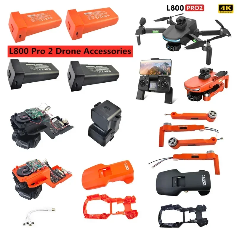 

7.4V 3000mAh Battery/Control/Recevier/Propeller/Arm/Motor/Obstacle Avoidance for L800 Pro2 Drone Battery L800 PRO 2 Dron Accesso
