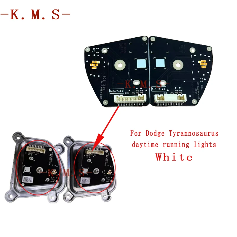 

Suitable for Dodge Tyrannosaurus Rex headlight module daytime running light turn signal light source light board white light