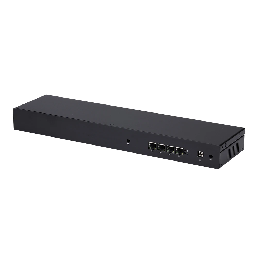 4 LAN Mini PC Core i3-5005U i5-5200U โปรเซสเซอร์ Qotom DIY Soft Router ไฟร์วอลล์ pfsense OPNsense OpenWrt