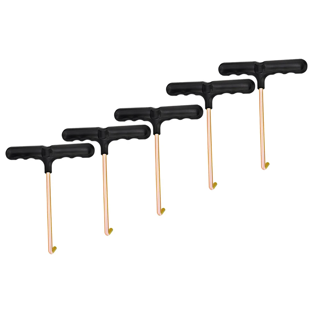 5 Pcs Supplies Key Skate Shoe Hook Professional Shoelace Tighteners Plastic Shaft Tighting Tool