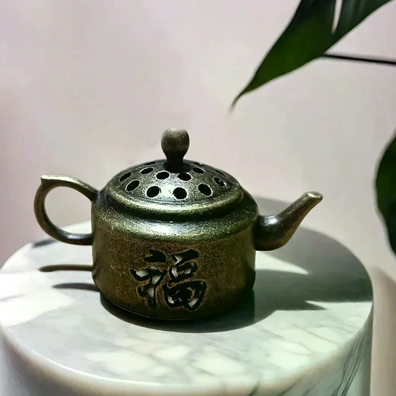 Phoenix Pocket Hollow Out Incense Stick Burner Brass Incense Holder  Utensils Incense Burner Lotus Incense Censer Dragon