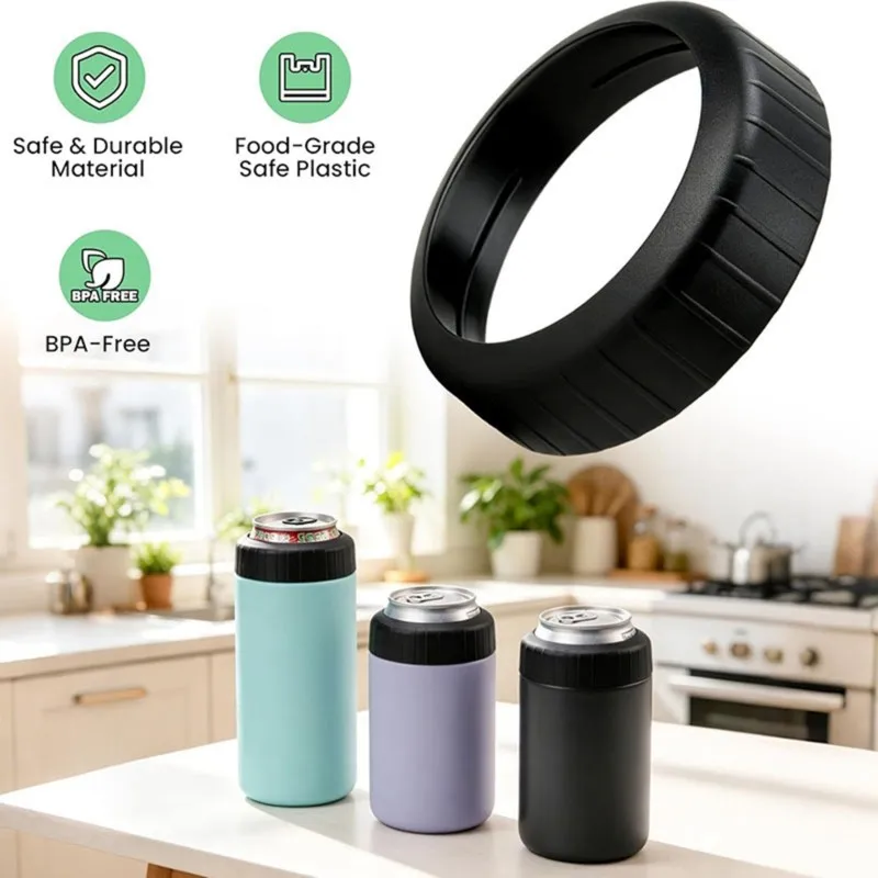 ABGH-For Yeti Coolster Replacement Lids 12Oz& 16Oz Standard For Cans-Reusable Convenient New