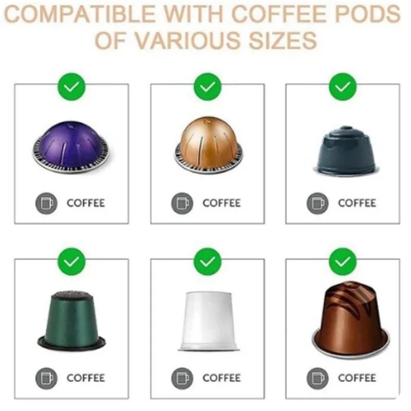 

ABXH Держатель для кофейных капсул для любых кофейных капсул Полки для кафе Полки для хранения капсул