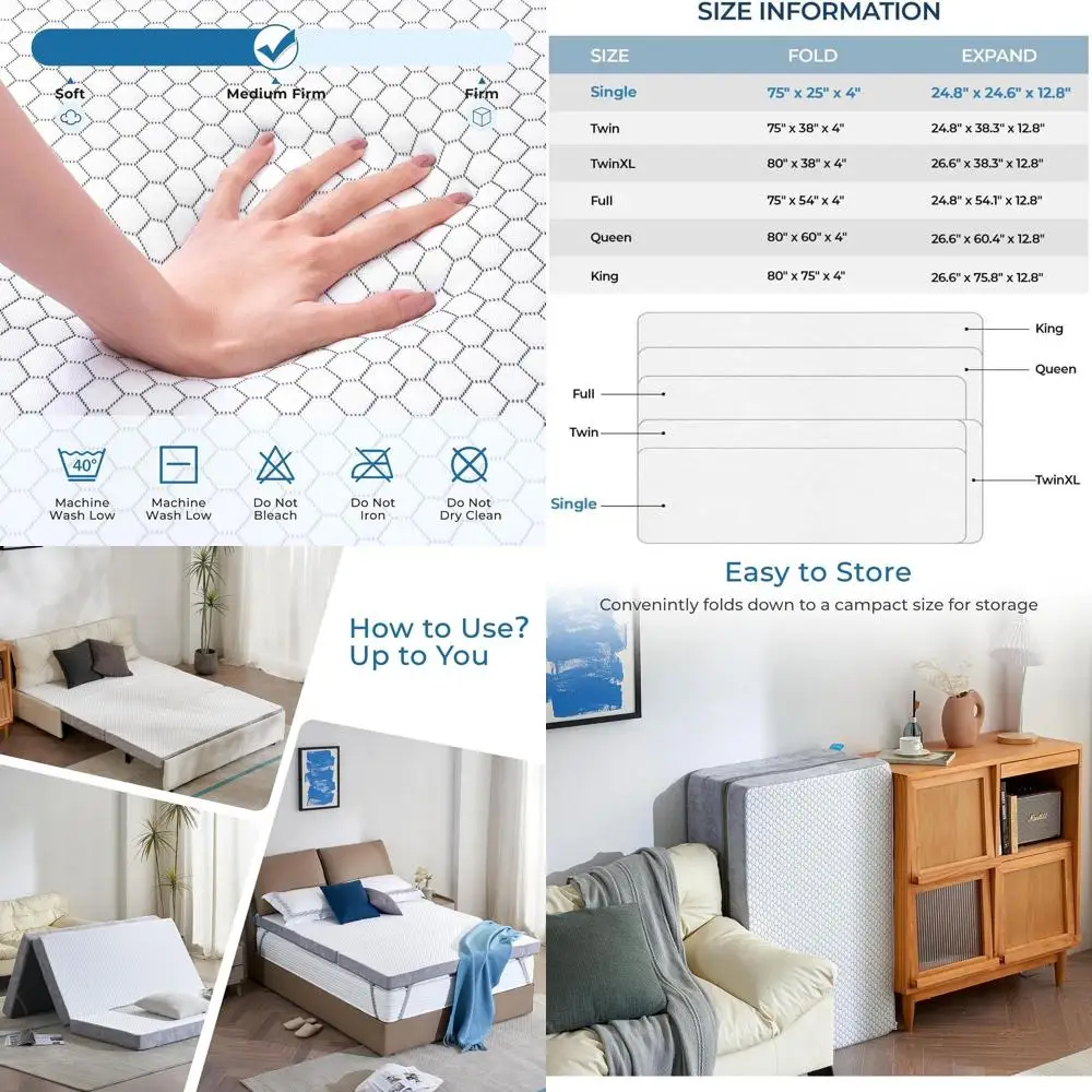 Medium Firm Single …