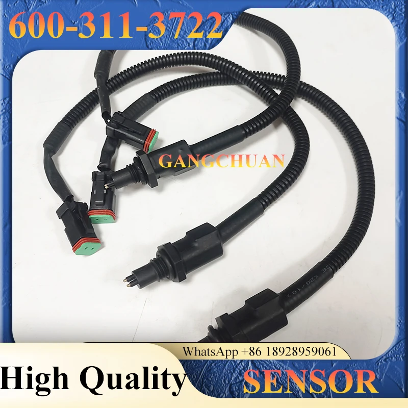 Oil Water Separator Sensor 600-311-3722 6003113722 for Komatus PC160-8 PC200-8 Excavator Spare Parts