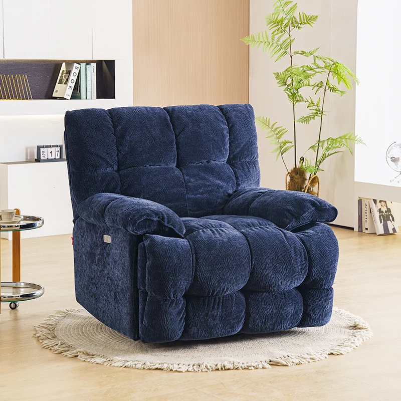 Puffs Pedicure Bed Sofa Office Reclinable Recliner Rocking Recliner Sofa Leather Sillones De Relax Recliner Sofa Set Furniture