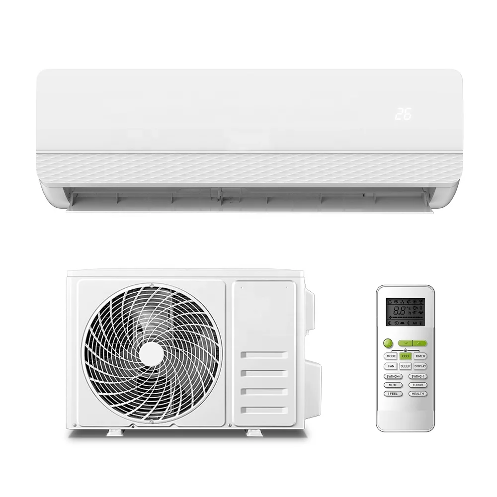 Alta calidad precio barato inversor AC 12000Btu 110V 60Hz R410 aire acondicionado dividido