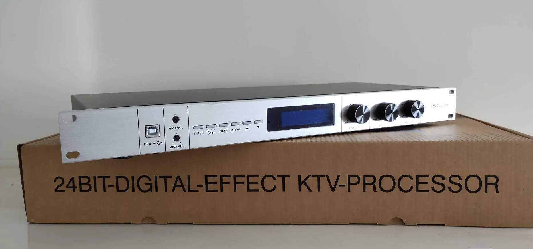 RMP3500k Professional Microphone 24bit-digital-effect KTV processor PC Computer Debugging Preamplifier Digital Processing