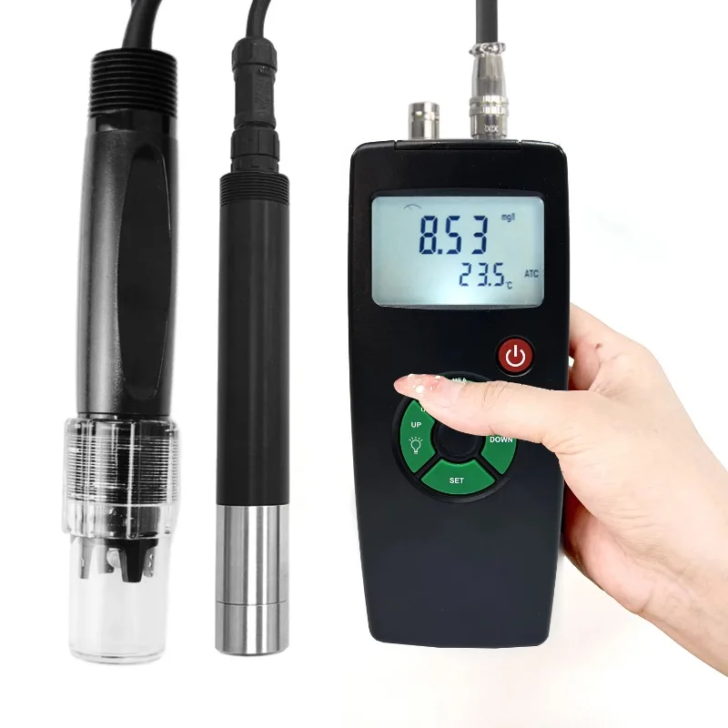 Digital Liquid Acid Water pH Sensor DO Electrode Analyzer Dissolved Oxygen pH Sensor Instrument