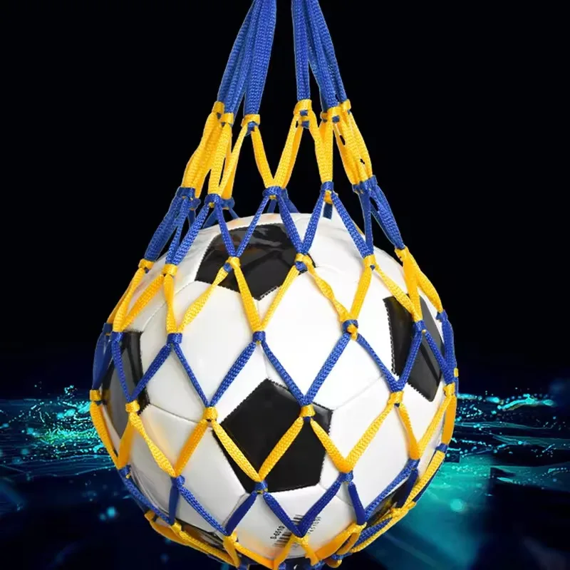 1PC Thicken Net Bag Ball Carry Mesh For Volleyball Basketball Football Soccer Multi Sport Game Outdoor Durable Standard Bag