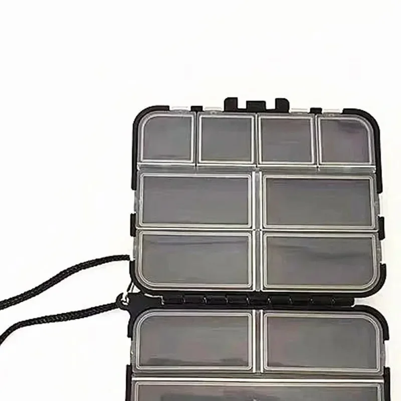 Lead Head Luia Storage Box Fishing Accessories Box Fishing Parts Hook Storage Box with Hand Rope Fishing Gear Accessories image 2
