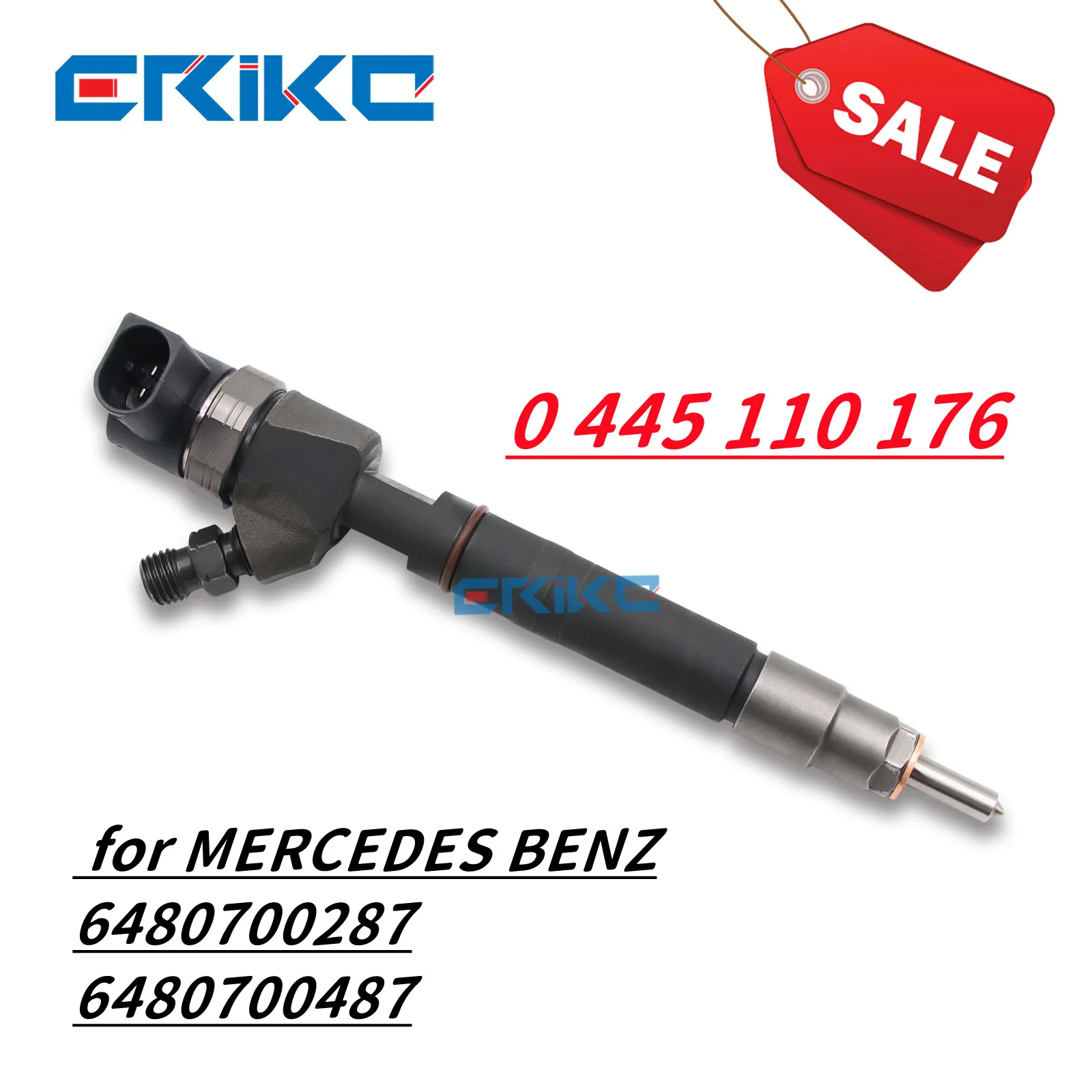 

0 445 110 176 Common Rail Injector 0445110177 0445110176 Replacement Accessories for MERCEDES BENZ 6480700287 6480700487