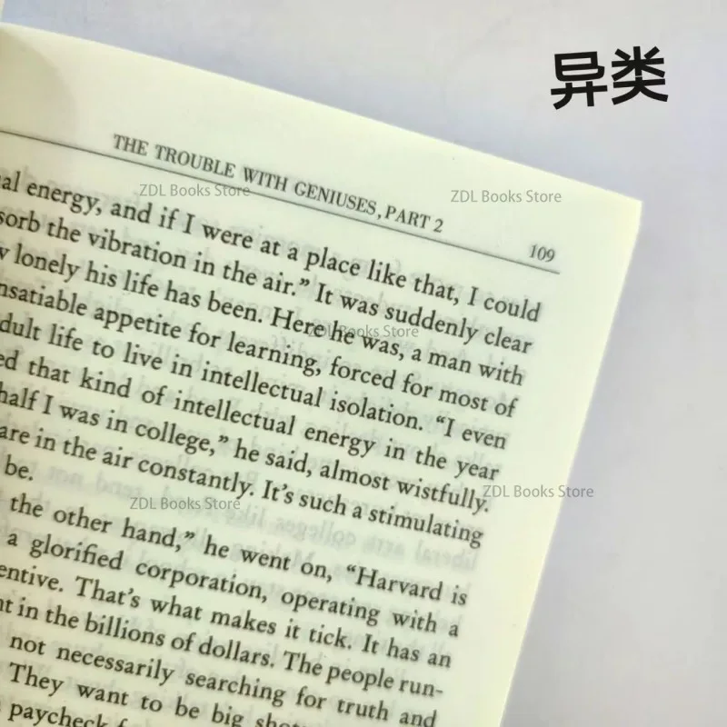 Imagem -04 - Outliers a História do Sucesso por Malcolm Gladwell em Inglês Psicologia da Autogestão Livros de Leitura Populares para Adultos