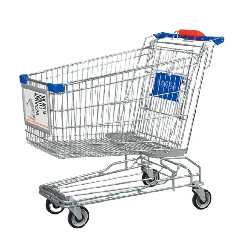 

Hypermarket shopping trolley Metal supermarket trolley