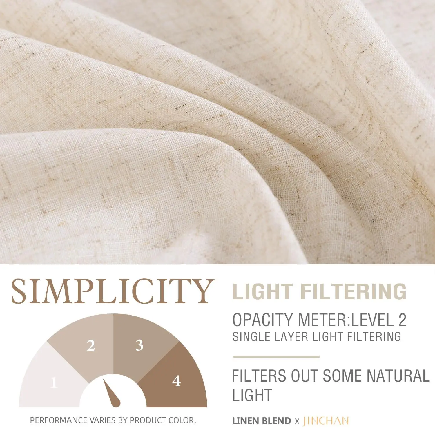 Beige Linen Kitchen Curtains 36 Inch Tier Curtains Farmhouse Cafe Light Filtering Small Window Drapes Flax Country Rustic Rod Po