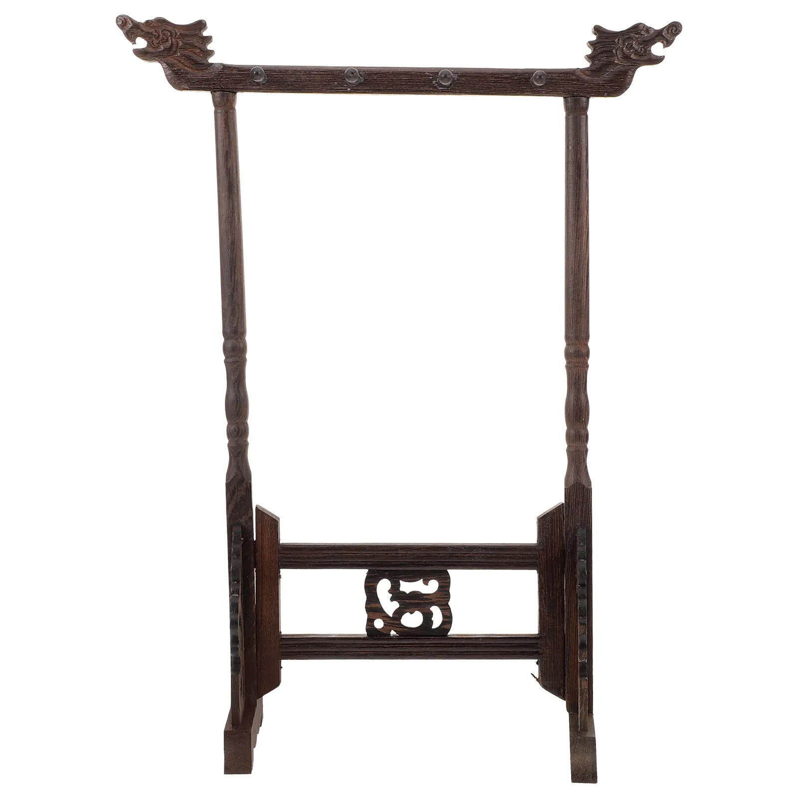 

Professional Solid Wood Calligraphy Brush Pen Holder Sturdy Brush Pen Hanging Rack Multipurpose Storage Organizer for Home