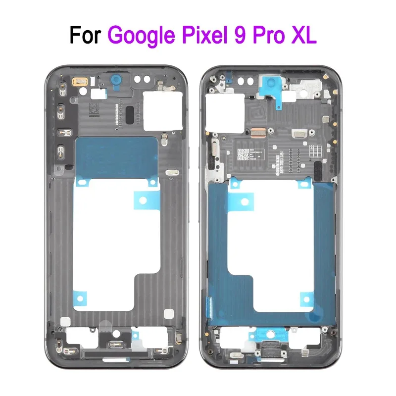 google-pixel9-pro-xl-68インチ用ミドルフレーム修理部品、フレームベゼルプレート交換部品