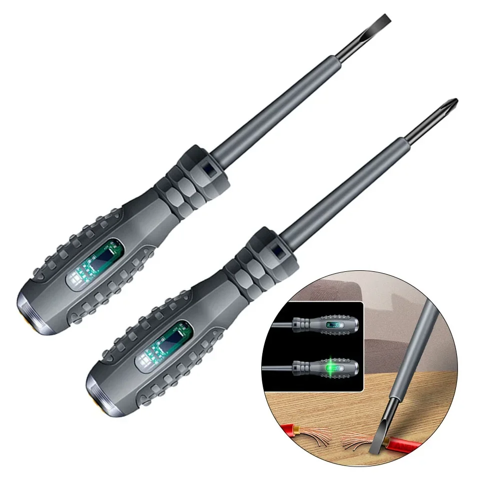 High-torque ElectricPen HighLight Tester Pen Screwdriver Electric Pencil Mini Voltage Meter Induction Power Detector Voltmeter