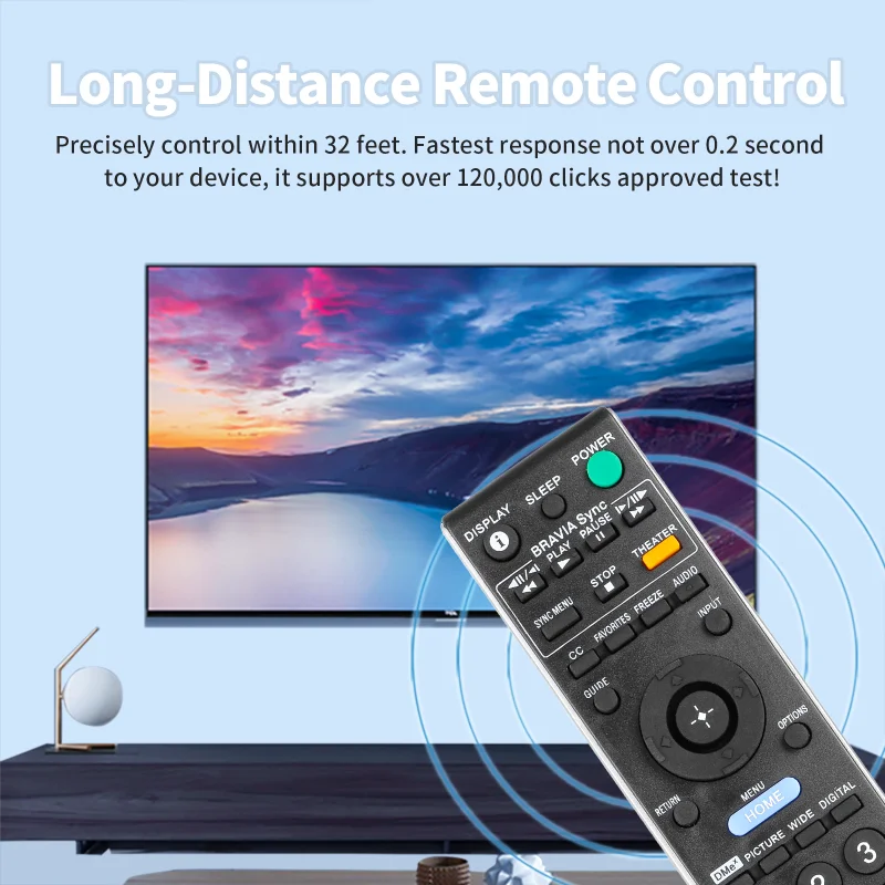 RM-YD023 RMYD023 Remote Control Compatible with Sony LCD LED Bravia TV HDTV KDL-32VL140 KDL-32XBR6 KDL-37XBR6 KDL-40V4100