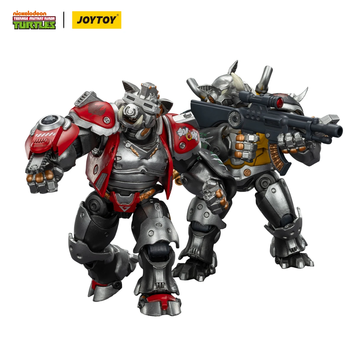 JOYTOY 1/18 Action Figure TMNT Ninja Turtles Super Bebop Mighty