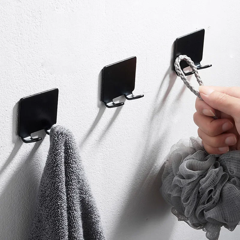 Shaving Razor Holder multi-function Men Shaving Shaver Storage Hook Wall Shelf Razor Rack Bathroom Kitchen Accessories Hooks image 2
