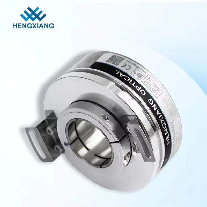 GOOD Hengxiang 76mm Incremental Encoder with 19 mm 25.4mm 1024ppr Hollow Shaft Type a Shaft