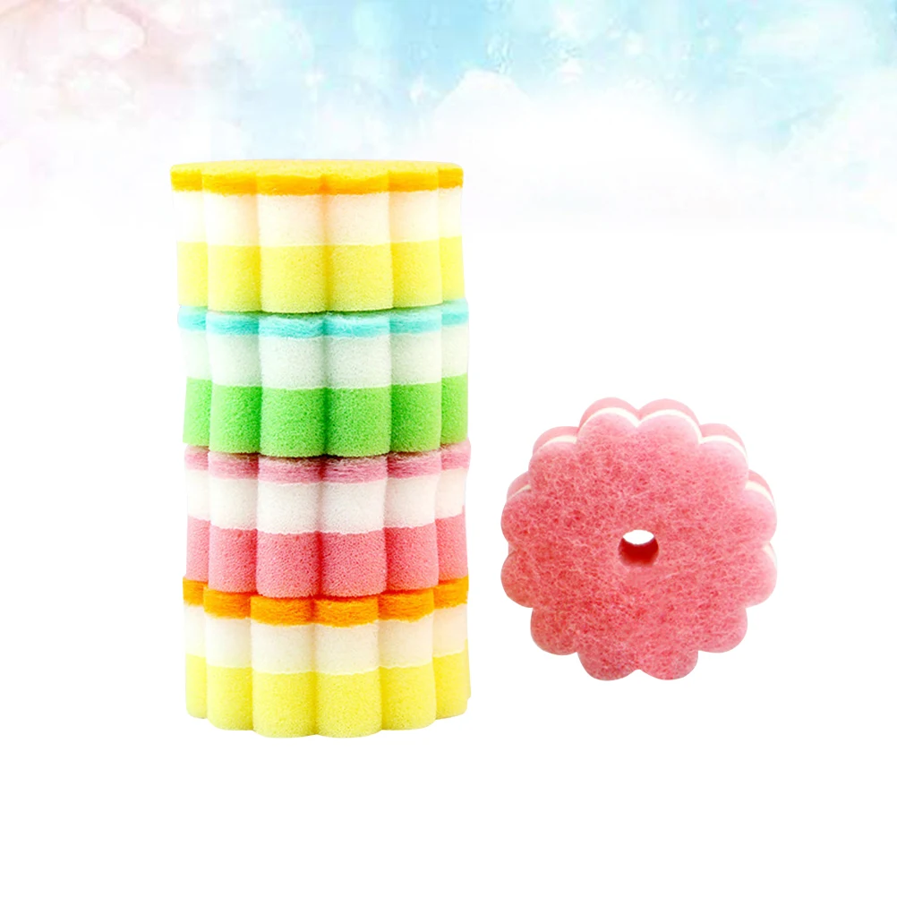 

10pcs Nan Sponge Scrubber Premium Resilient Strong Decontamination Odor Resistant Kitchen Cleaning Sponge Dish Bowl Cup Fast