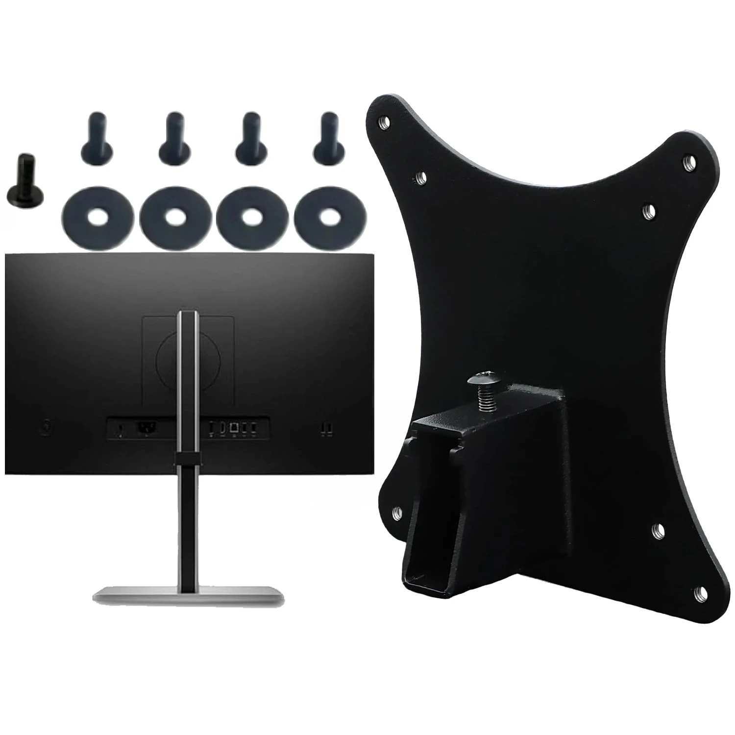 

Brand New for E Series G5 27" Monitor E22 E24 E24t E24u E27 E27u E27k E27q E32k Wall Mount 75x75 &100x100 Monitors VESA Adapter