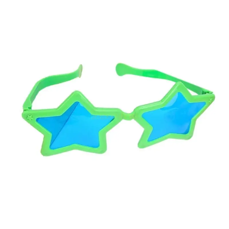 

31BF Fashion Star Frame Sunglasses for Girls Wedding Party Girls Taking Photo Carnivals New Year Halloween Decors