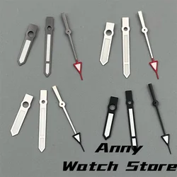 silver black watch hands green luminous hands fit NH35 NH36 Mingzhu DG2813 3804 movement