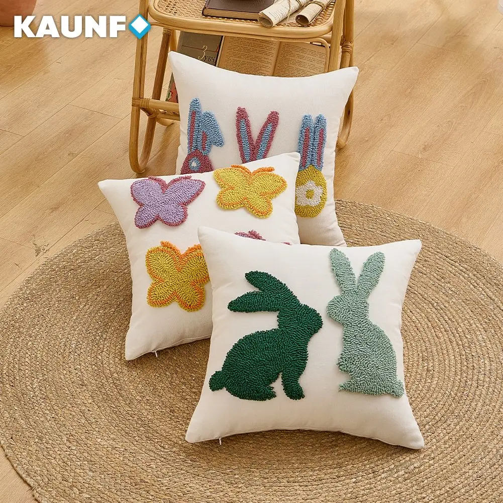Plush Cushion Cover… - image