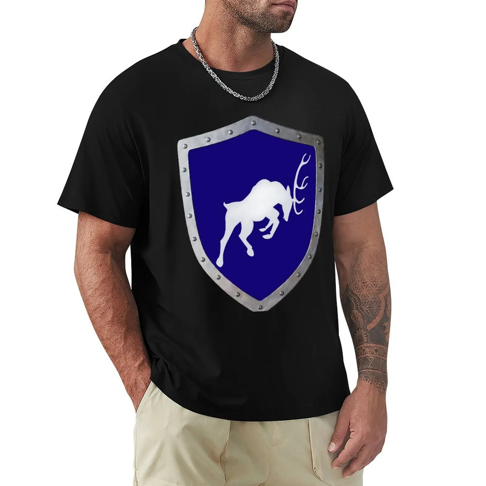 The Charging Buck T-Shirt Big Size Daily Wear T-Shirt