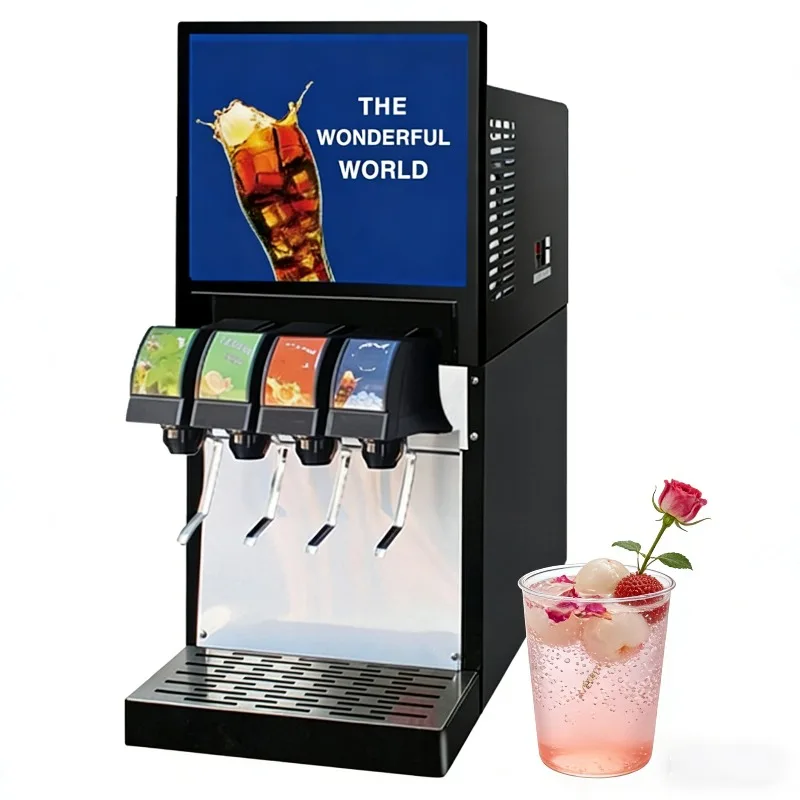 Hot-selling stainless steel four-nozzle beverage dispenser with a capacity of 20 liters, suitable for cooling purposes such as