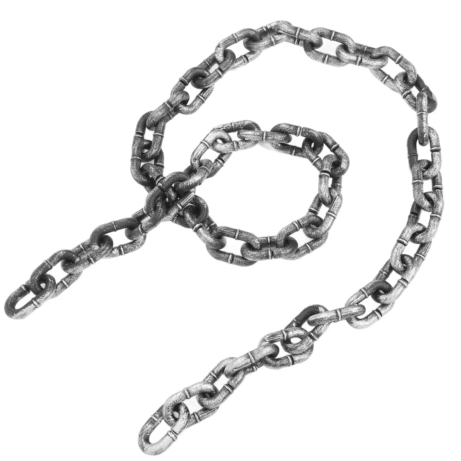 Simulated Iron Chain Decoration for Halloween Decorative Chicken Coop Accessories