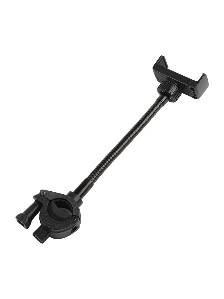Soporte de teléfono flexible para soporte de micrófono: seguro y ajustable para todos los teléfonos inteligentes Accesorios para teléfonos móviles