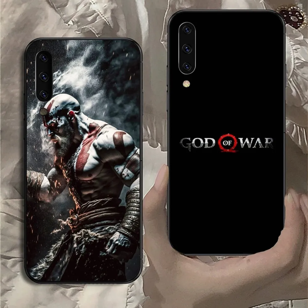 God War Kratos Mobile Cell Phone Case for Samsung Note 9 10 20 Plus Pro Ultra J6 J5 J7 J8 Black Soft Phone Cover Funda